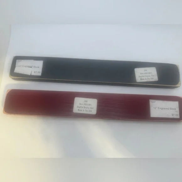 Block signs slo you need is love and a cat & cats welcome people tolorated 12” - Picture 3 of 3